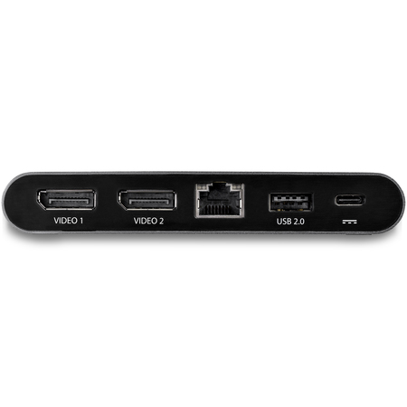Startech.Com USB C Multiport Adapter - Dual 4K DP - Windows DK30C2DAGPD